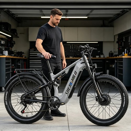Dual motor electric bike - dual, 26"