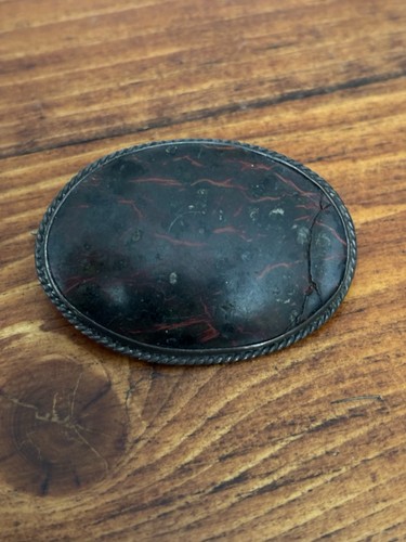 Antique agate brooch beautiful - agate,