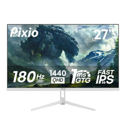 Px278 wave white 180hz qhd - white, 27"