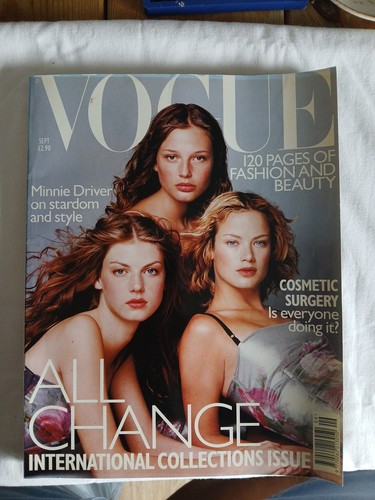 Vogue magazine september 1998 - magazine,