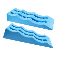 Leveling ramps on uneven - rv,