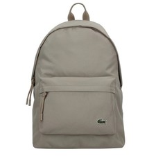 Lacoste Neocroc Backpack Unisex Daypack Light Olive Green With Laptop Sleeve NEW