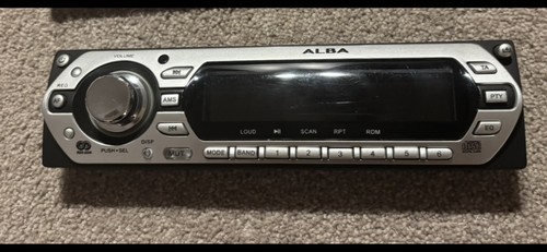 Vintage alba car radio ics102 - car,