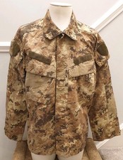 Vintage Desert Camo Combat Shirt XXL Hook & Loop Tabs Military Army