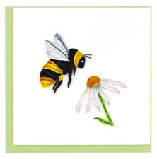 Quilling Bumblebee And Daisy