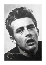 James Dean 3 A4 reproduction