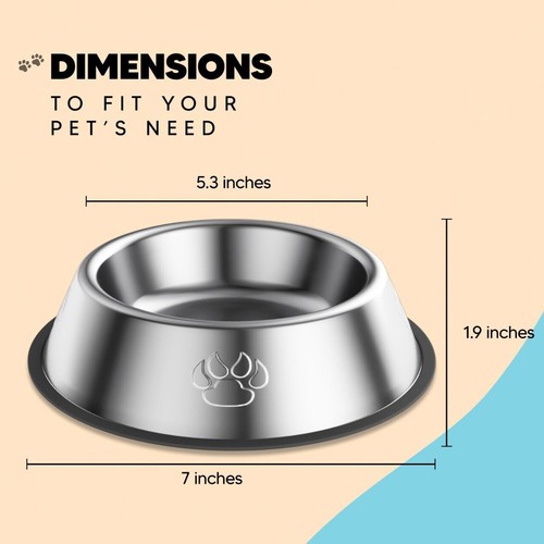 Dog bowls non slip - dog, cat