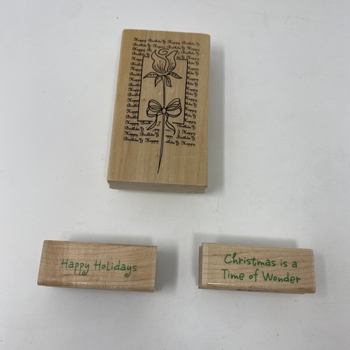 Inkadinkado wooden ink stamps - ink,