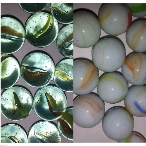 Super marbles milky cats eye - super,