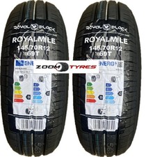 2 x 145 70 12 ROVER MINI ROYAL