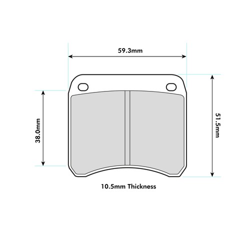 Ferodo ds3000 front - ds3000, pads