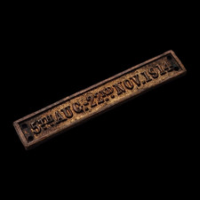 WW1 British 5th Aug – 22nd Nov 1914 Mons Star Clasp Bar 1914 Star Genuine Issue