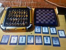 Franklin Mint 1995 Star Trek: The Next Generation Chess Set. Condition Issues.