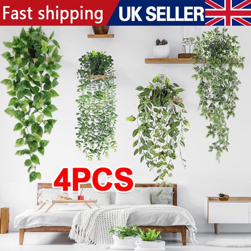 Artificial hanging plants - 4x,
