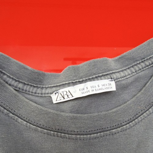 Zara grey short sleeve - zara,