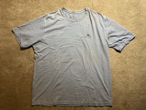 Tommy bahamas grey top with - tommy,
