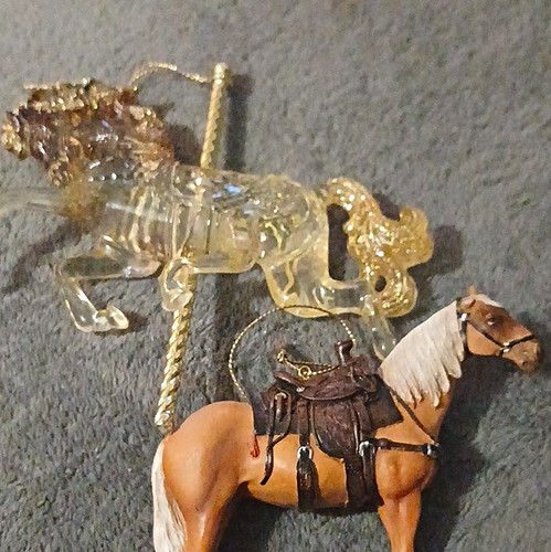 Vintage christmas horse - christmas,