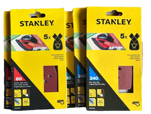 Stanley fatmax mouse sandpaper - stanley,