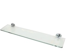 Porcelanosa Clear Glass Shelf