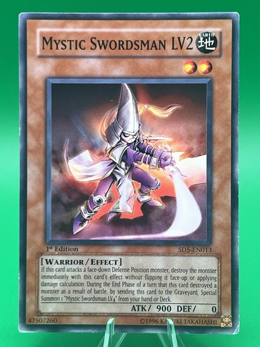 Mystic swordsman lv2 - mystic, sd5-en013