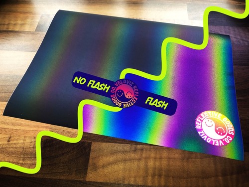 Reflective rainbow bright - reflective,