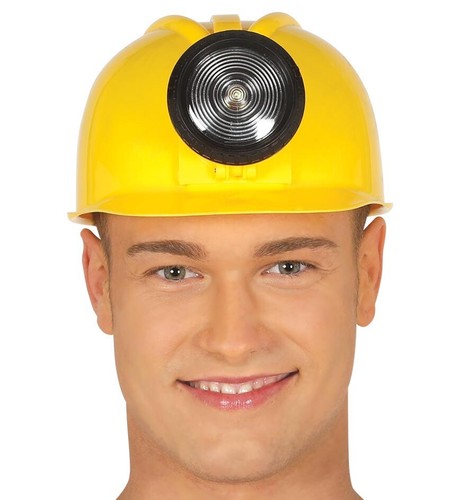 Builder hat yellow - builder, miner