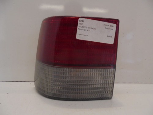 Peugeot 405 estate rear light - peugeot,