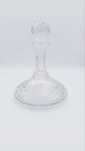 Vintage crystal ships decanter - crystal,