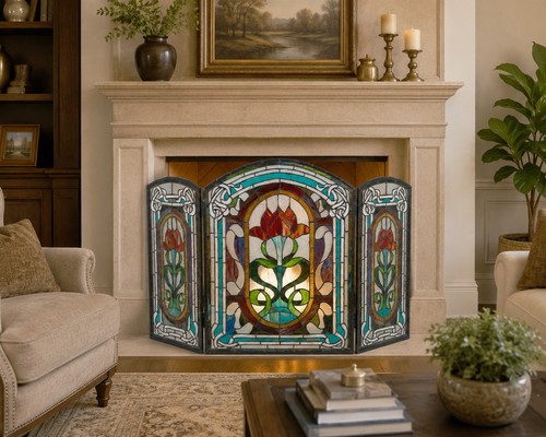 Tiffany style stained glass - stained,