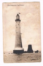 EDDYSTONE LIGHTHOUSE POSTCARD