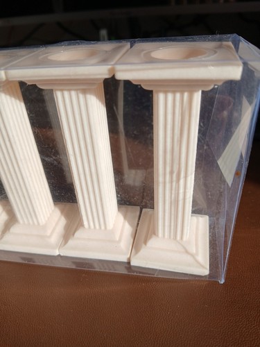 Set square cake pillars - set,