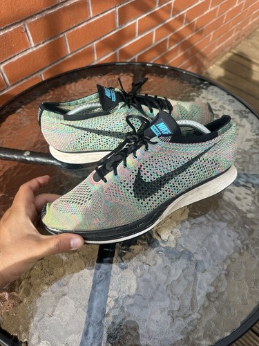 Nike flyknit racer multicolor - flyknit,