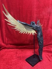 Barbelo Female Statue Art Deco Winged Female Sculpture Greek Mythology Figurine