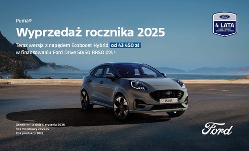 2026 ford puma - my,
