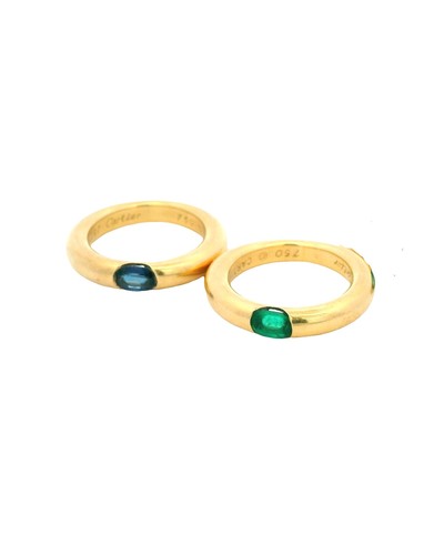Cartier stacking rings - , oval