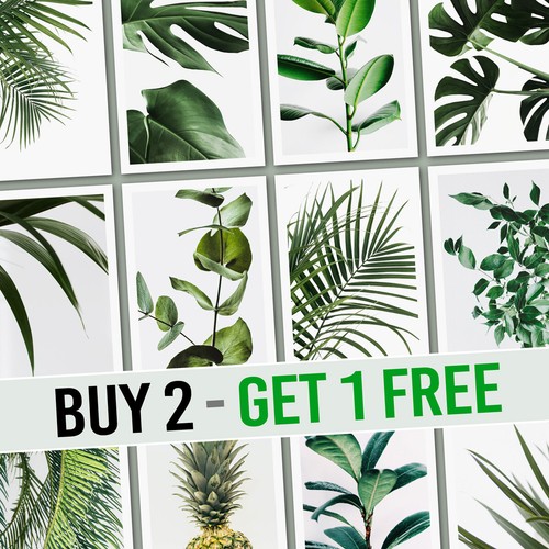 Green botanical tropical leaf - botanical,