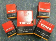 MULTI PURPOSE TIMCO WOOD COUNTERSUNK ZINC SCREWS POZI FREEP&P 4.5x22mm-4.5x70mm