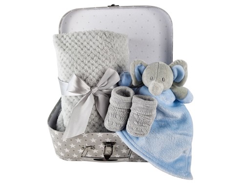 Baby boy gift blue elephant - baby,