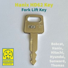 Hanix HD62 Key - Forklift Key