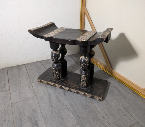 Vintage handcarved african - handcarved,