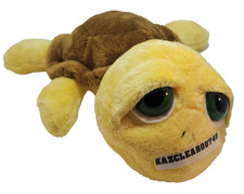 SHELLY TURTLE RUSS BERRIE CUDDLY 10"PLUSH SOFT TOY BIG EYE TURTLE by RUSS