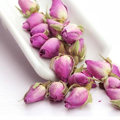 Dried pink rose buds - , flowers