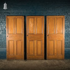 Mahogany Paneled Doors, Set of