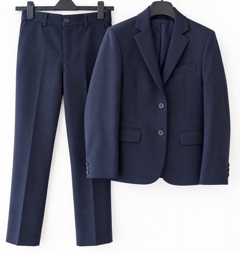 Boys vivaki navy suit jacket - suit,