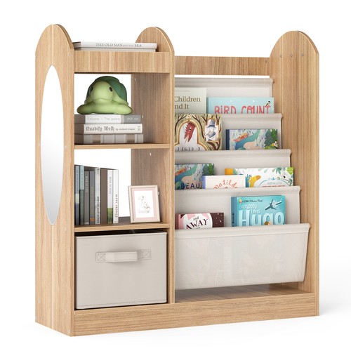 Kids bookshelf toy storage - kids,