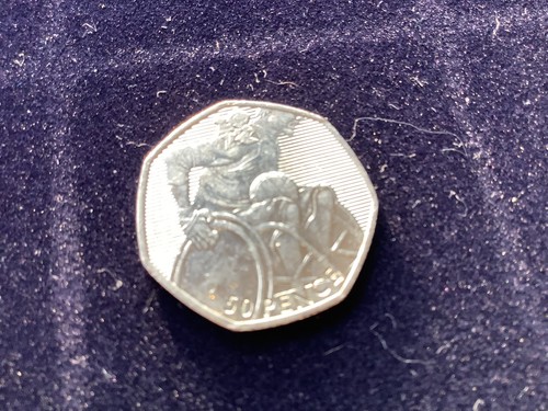 Wheelchair basketball 50p - wheelchair,