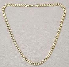 14kt Solid Gold Curb Link Chain 30.20 Grams 22 Inches