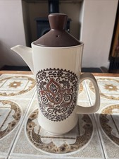 Vintage Palissy (Royal Worcester) "Taurus" design ceramic coffee pot