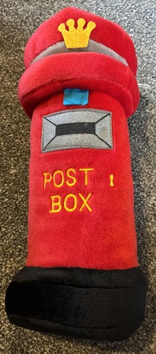 Post box plush toy pillar - post,