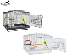 RAINFOREST CAGES PUERTO RICA SMALL BIRD CAGE BUDGIE COCKATIEL FINCH 2 COLOURS